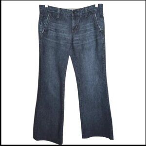 GAP Women's Dark Blue Flare Jeans